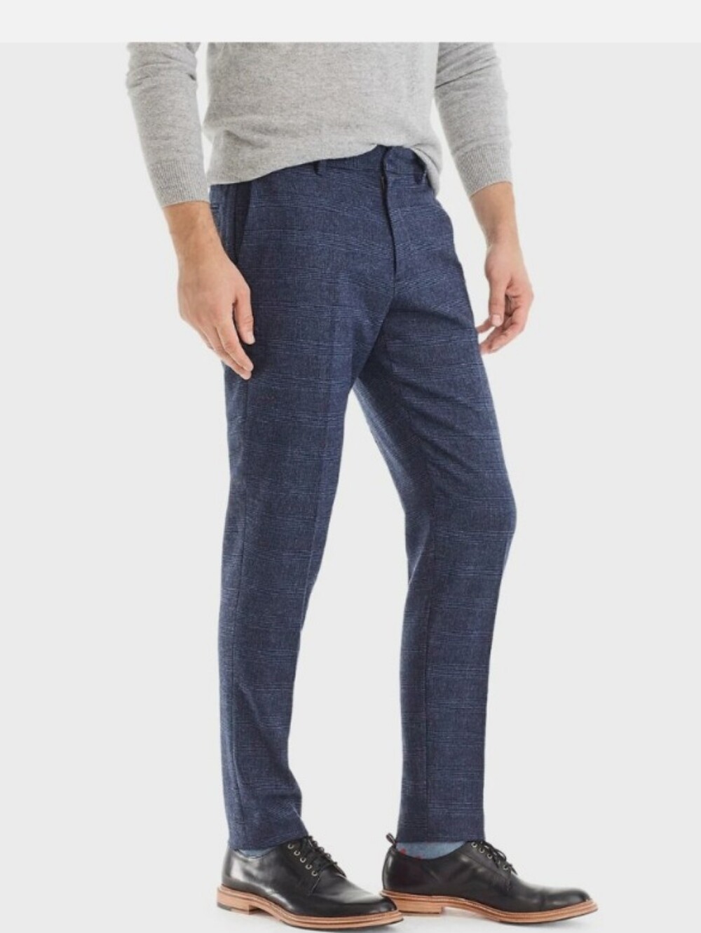J. Crew Ludlow Slim Glen Plaid Wool American Woolen Company 34x32